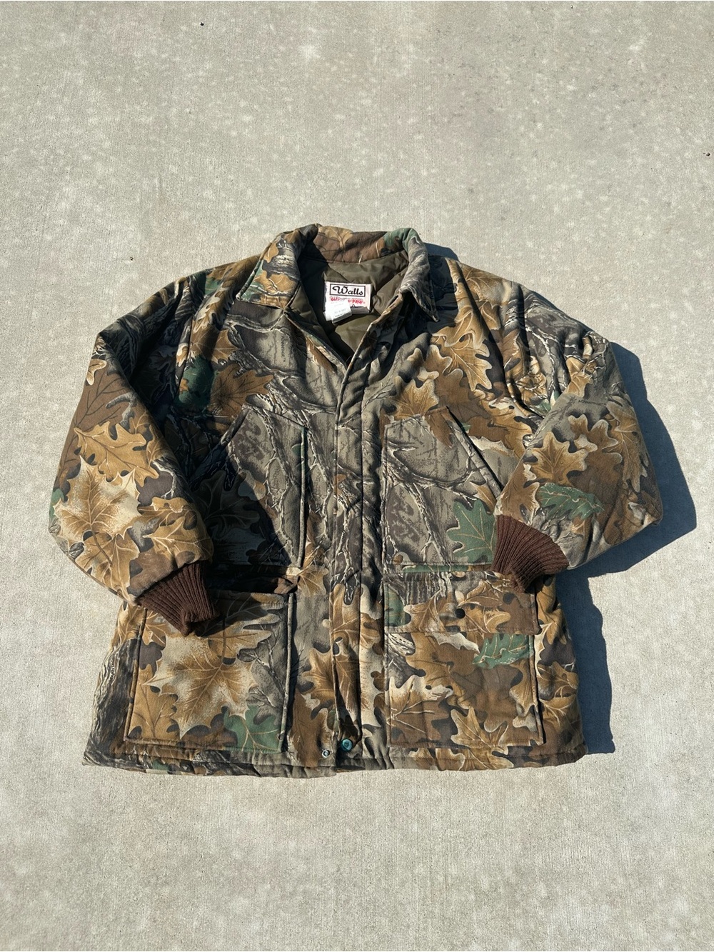 Walls Camouflage Brown and Olive Insulated Jacket